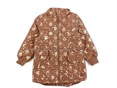 Mikk-line russet thermal jacket flowers